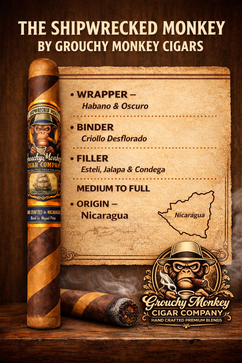The Shipwrecked Monkey 10ct Box