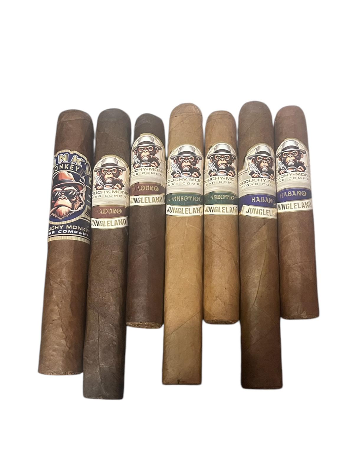 Grouchy Monkey Cigar Sampler Pack 7 Cigars