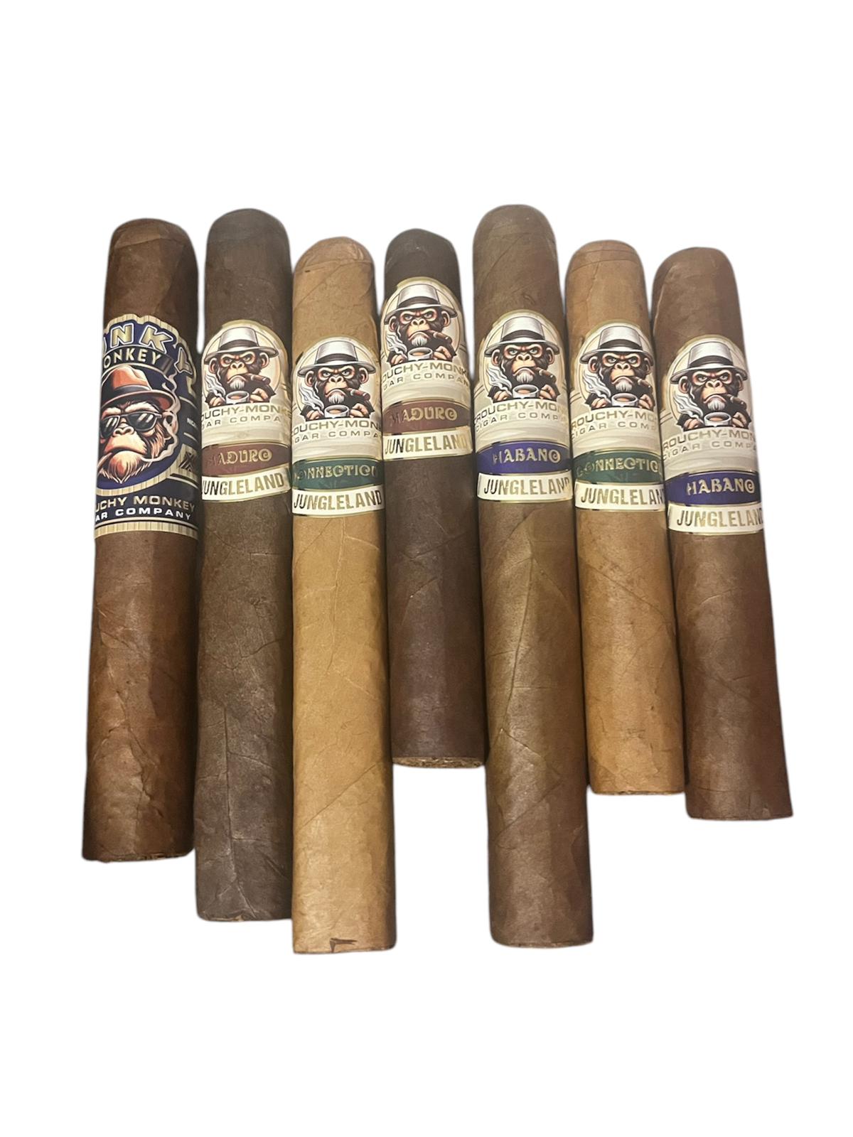 Grouchy Monkey Cigar Sampler Pack 7 Cigars