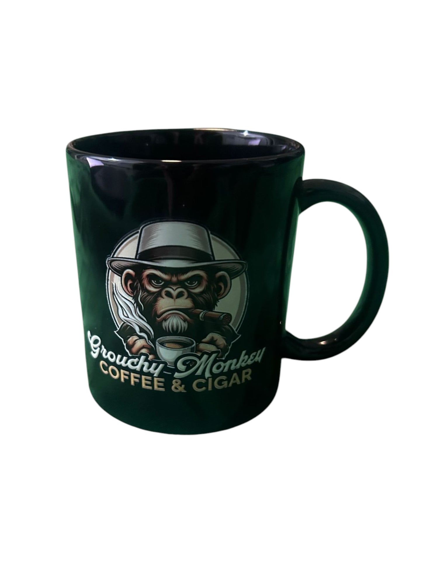 Grouchy Monkey Coffee Mug – Grouchy Monkey Cigar Company