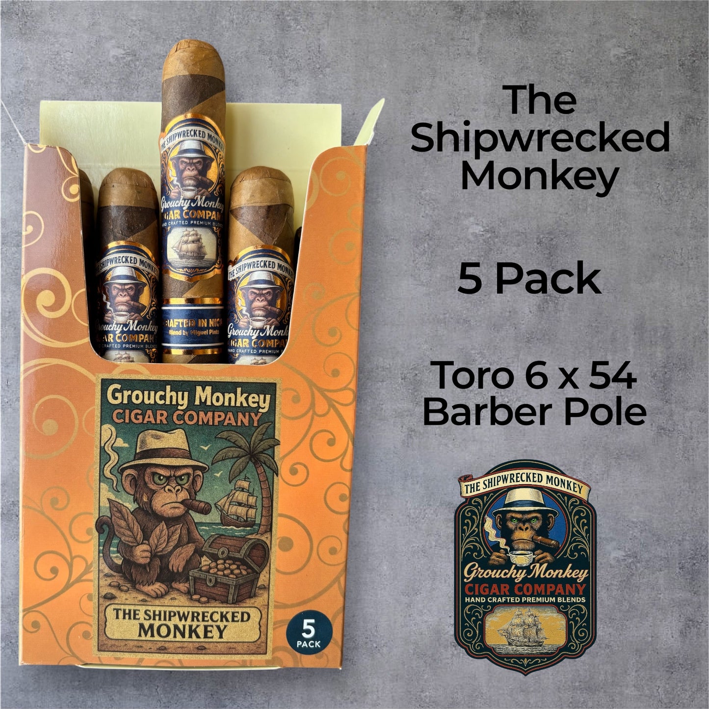 The Shipwrecked Monkey Cigar