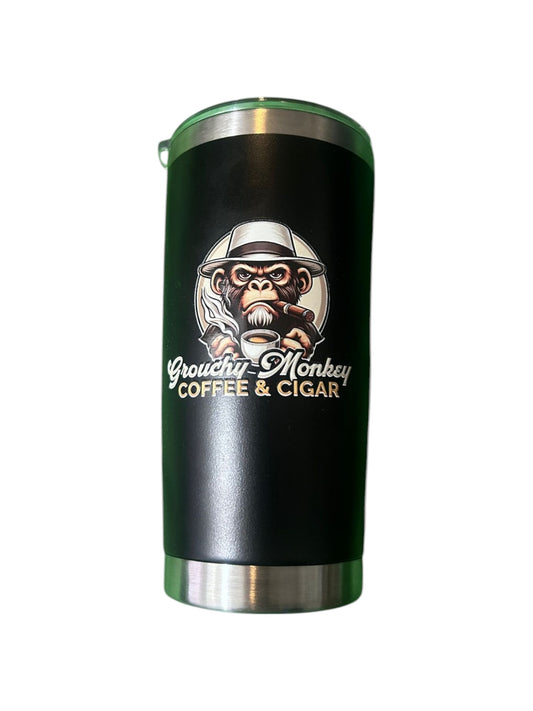 Grouchy Monkey Coffee Tumbler